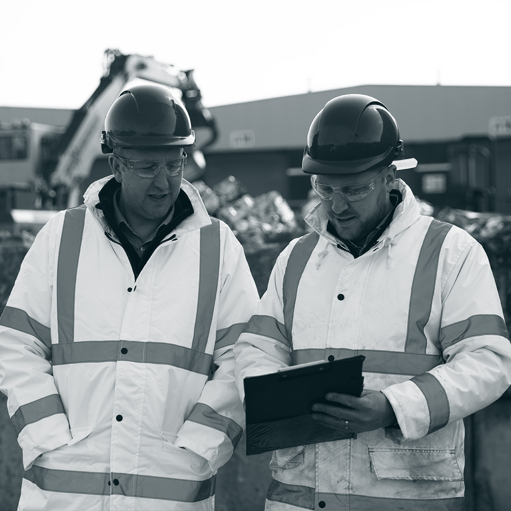 Recycling metals.  Building relationships.