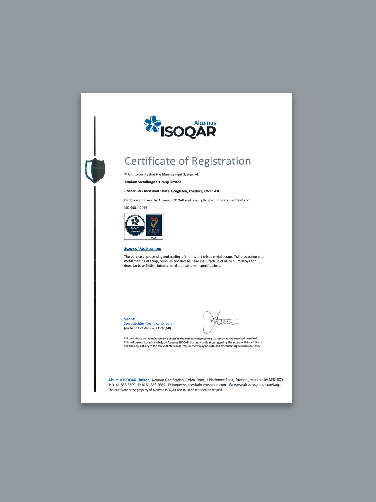 Tandom. A name that’s long been trusted in recycling.